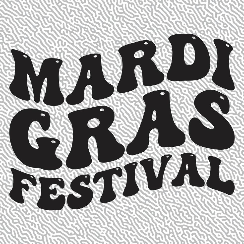 Mardi Gras Festival T-Shirt vector