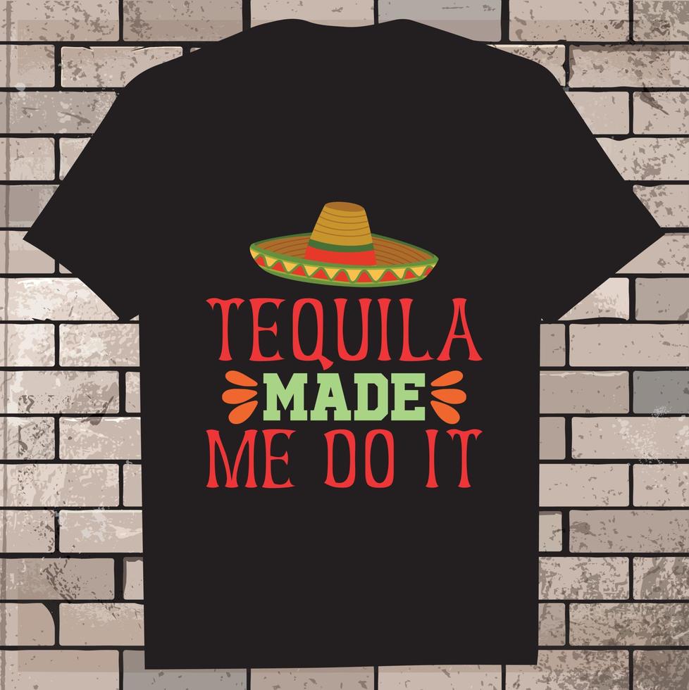 Cinco de Mayo T-Shirt Design, Icon, Illustration, Graphic vector