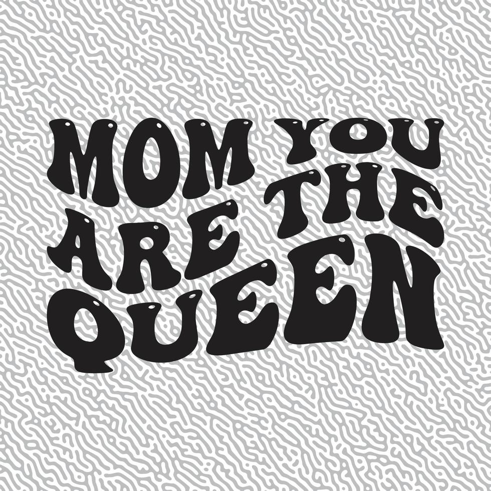 mamá eres la reina vector