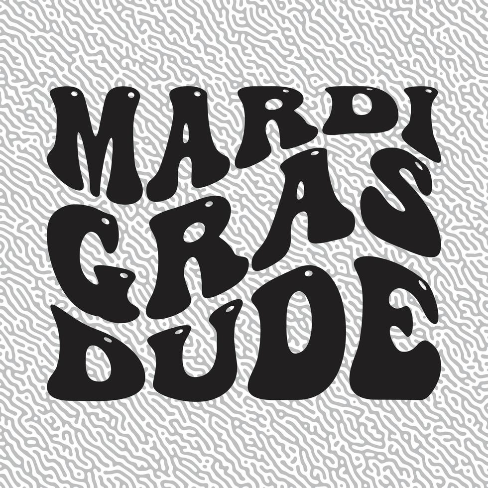 Mardi Gras Dude vector