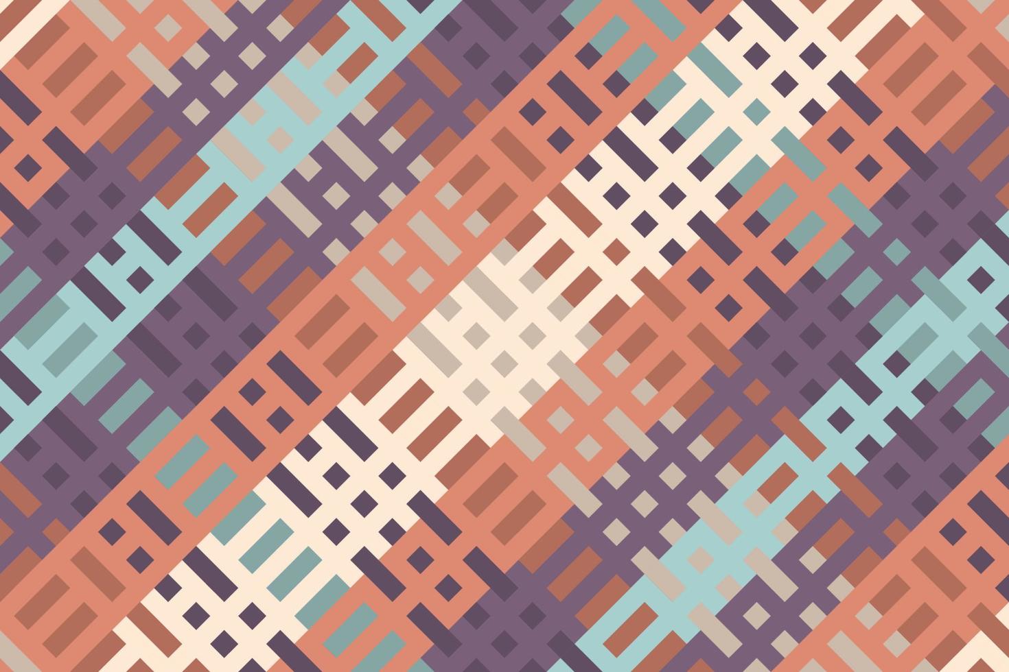Tartan or plaid halloween color pattern. vector