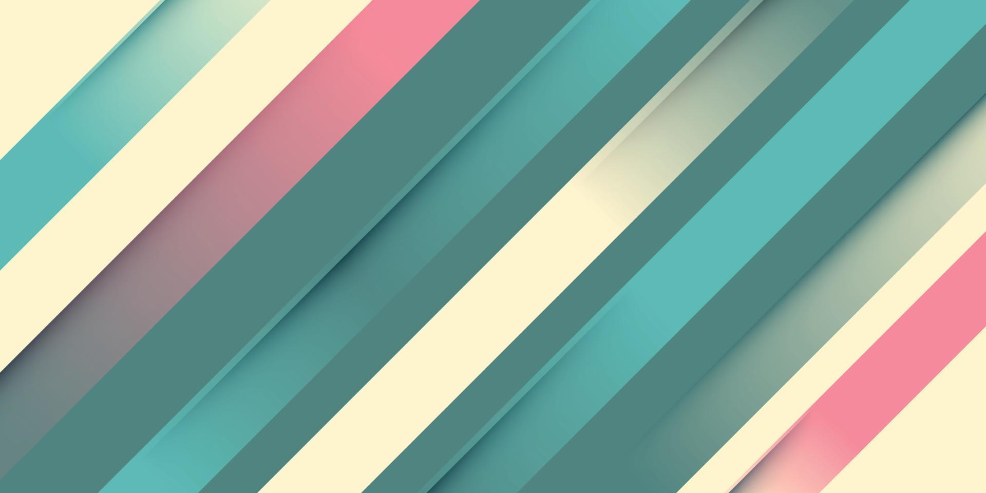 Stripes background. Colorful lines shadow. vector
