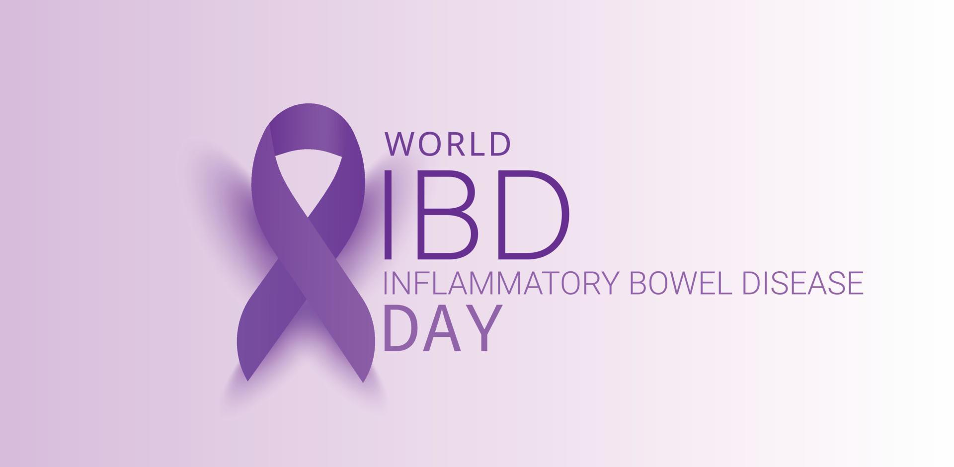 World inflammatory bowel disease day. Template for background, banner, card, poster. vector illustration.