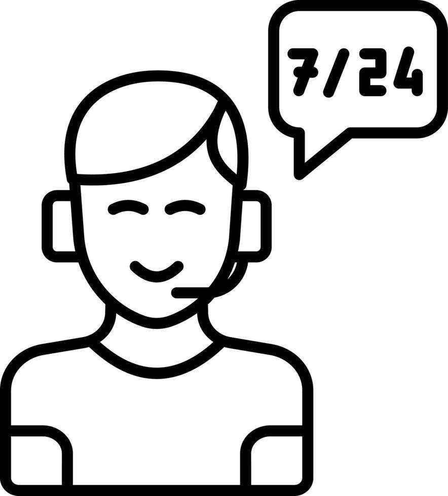 Customer Support  Illustration Vector