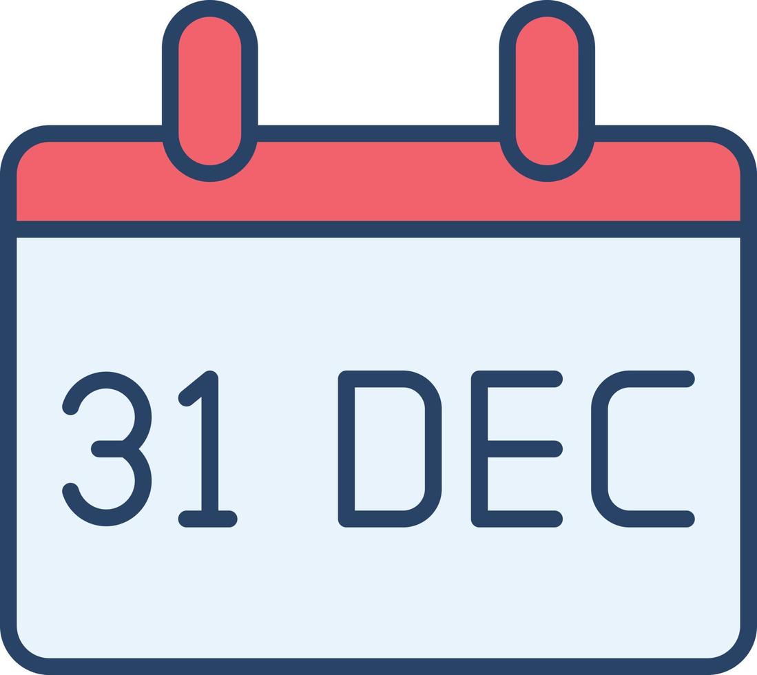 december Illustration Vector