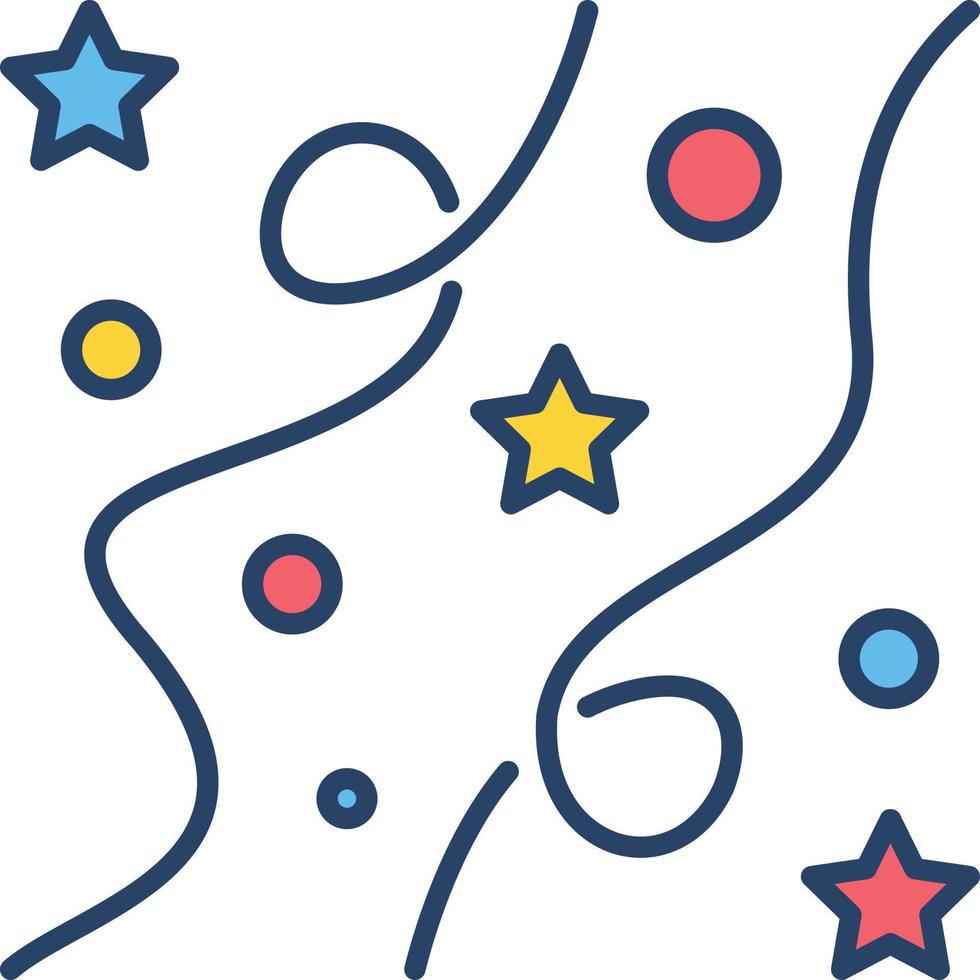 confetti Illustration Vector