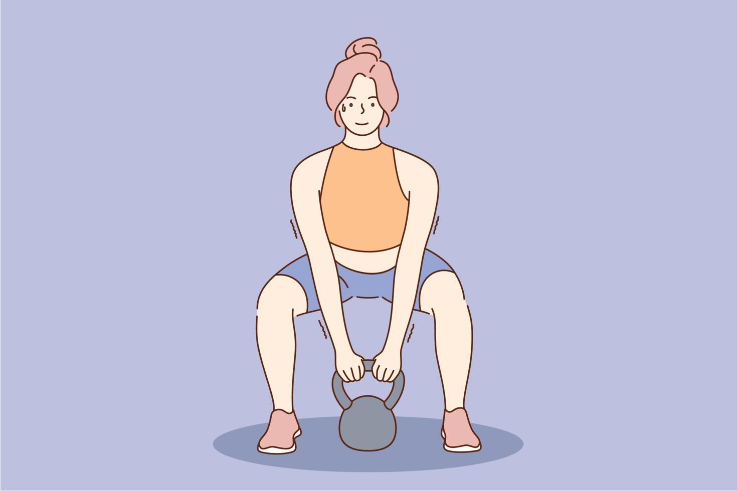 Health, care, workout, sport, fitness, training concept vector