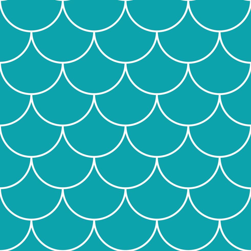 Fish scale seamless pattern vector