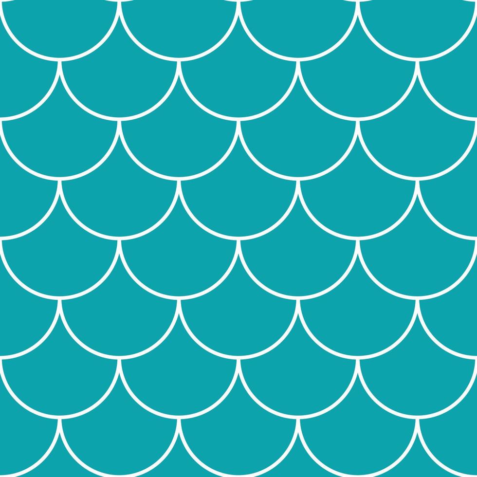 Fish scale seamless pattern vector