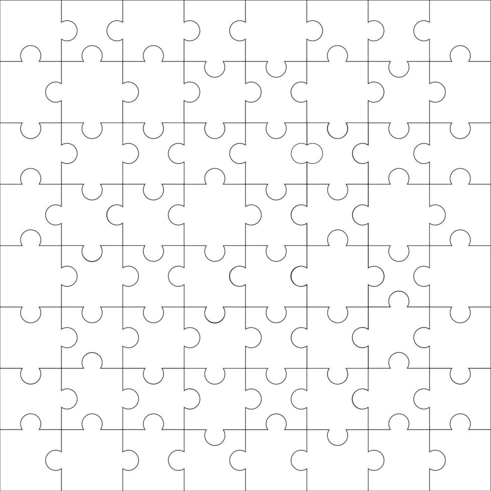 Puzzle pattern line seamless 23107771 Vector Art at Vecteezy