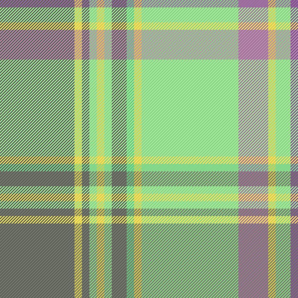 Fabric tartan seamless. Pattern texture background. Check plaid textile vector. vector