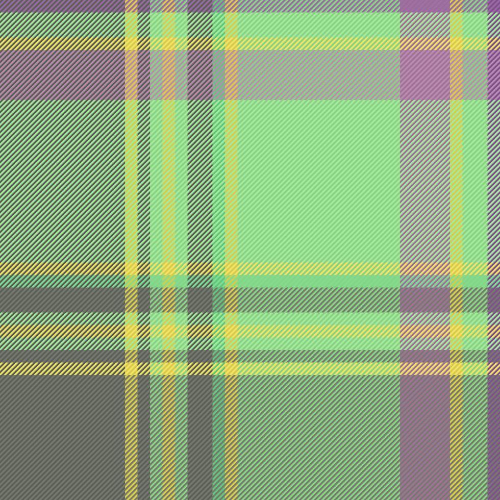 Fabric tartan seamless. Pattern texture background. Check plaid textile vector. vector