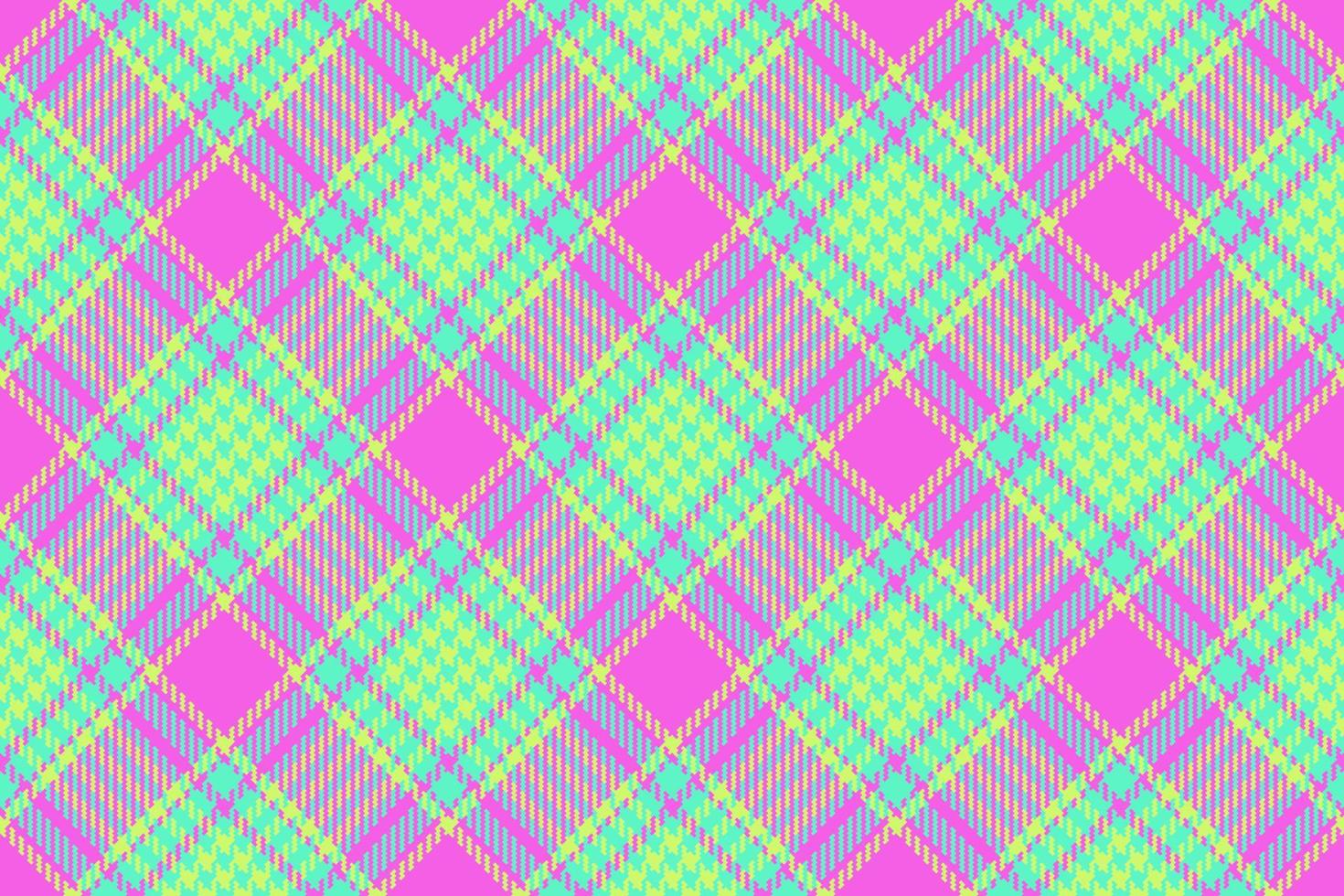 Seamless fabric tartan. Vector check textile. Texture background plaid pattern.
