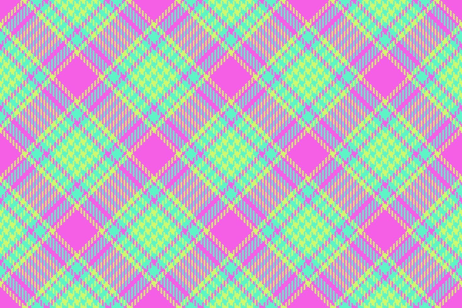 Seamless fabric tartan. Vector check textile. Texture background plaid pattern.