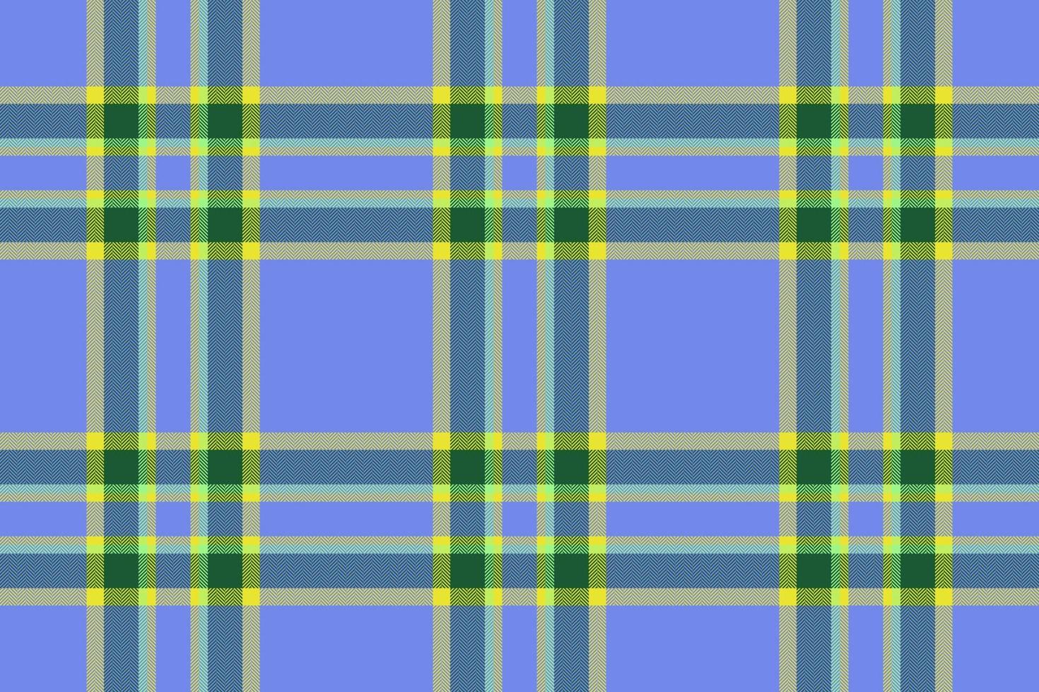 Textile background pattern. Vector texture plaid. Seamless check tartan fabric.