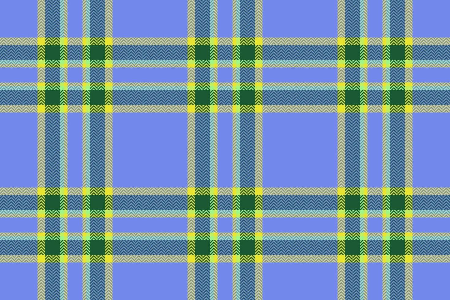 Textile background pattern. Vector texture plaid. Seamless check tartan fabric.