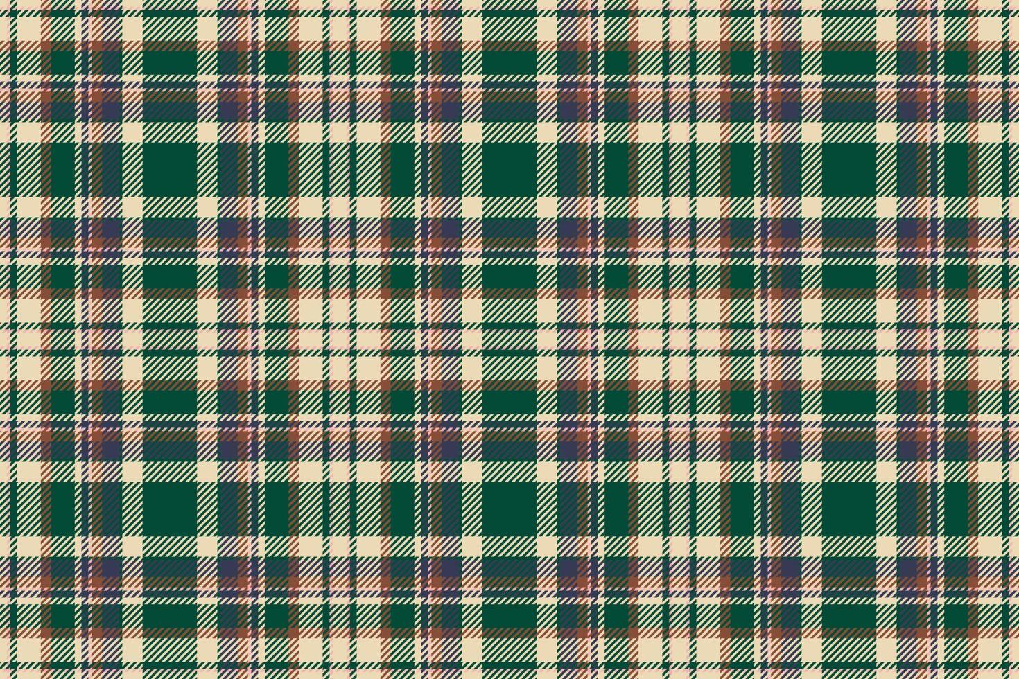 Plaid background, check seamless pattern. Vector fabric texture for textile print, wrapping paper, gift card or wallpaper.