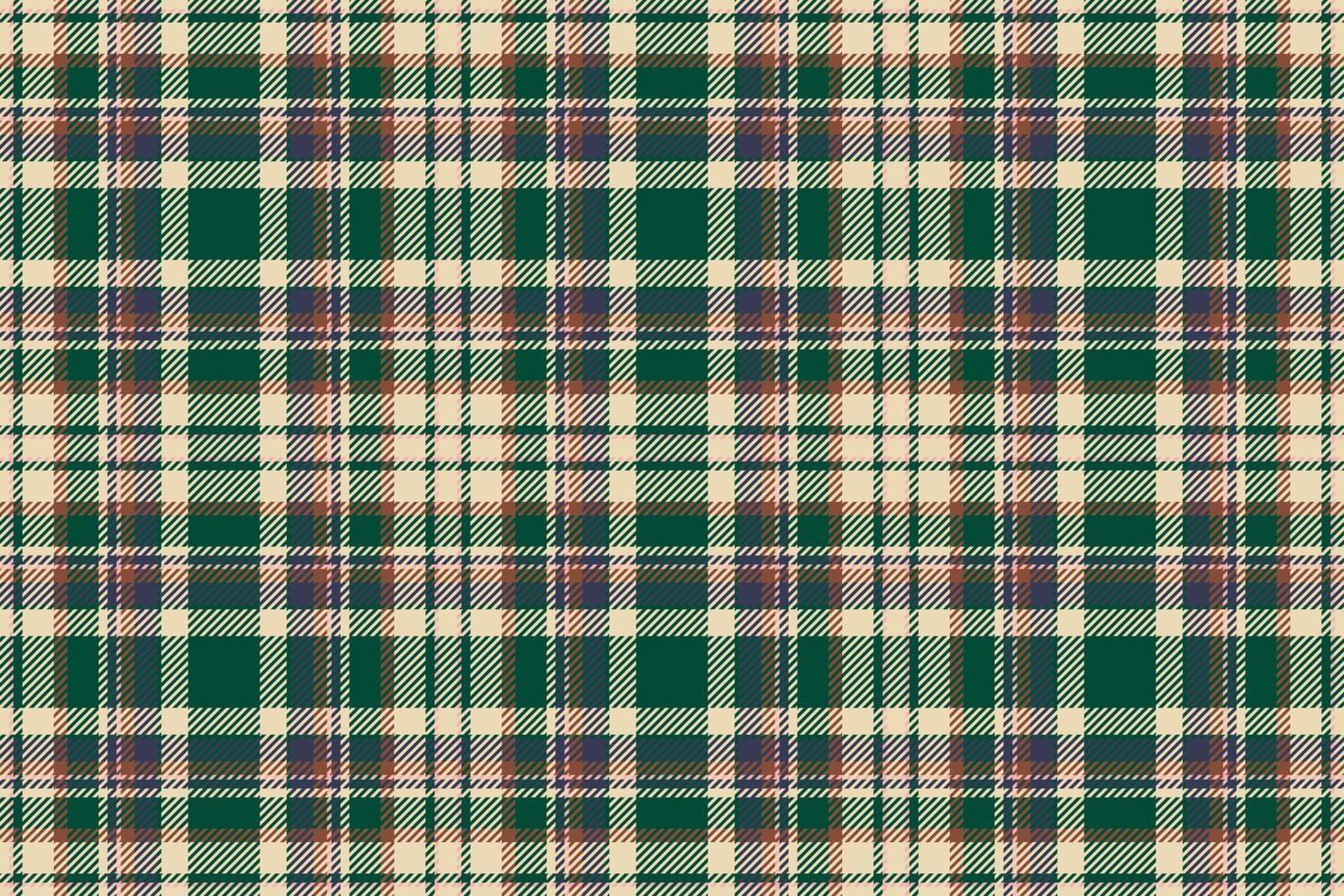 Plaid background, check seamless pattern. Vector fabric texture for textile print, wrapping paper, gift card or wallpaper.