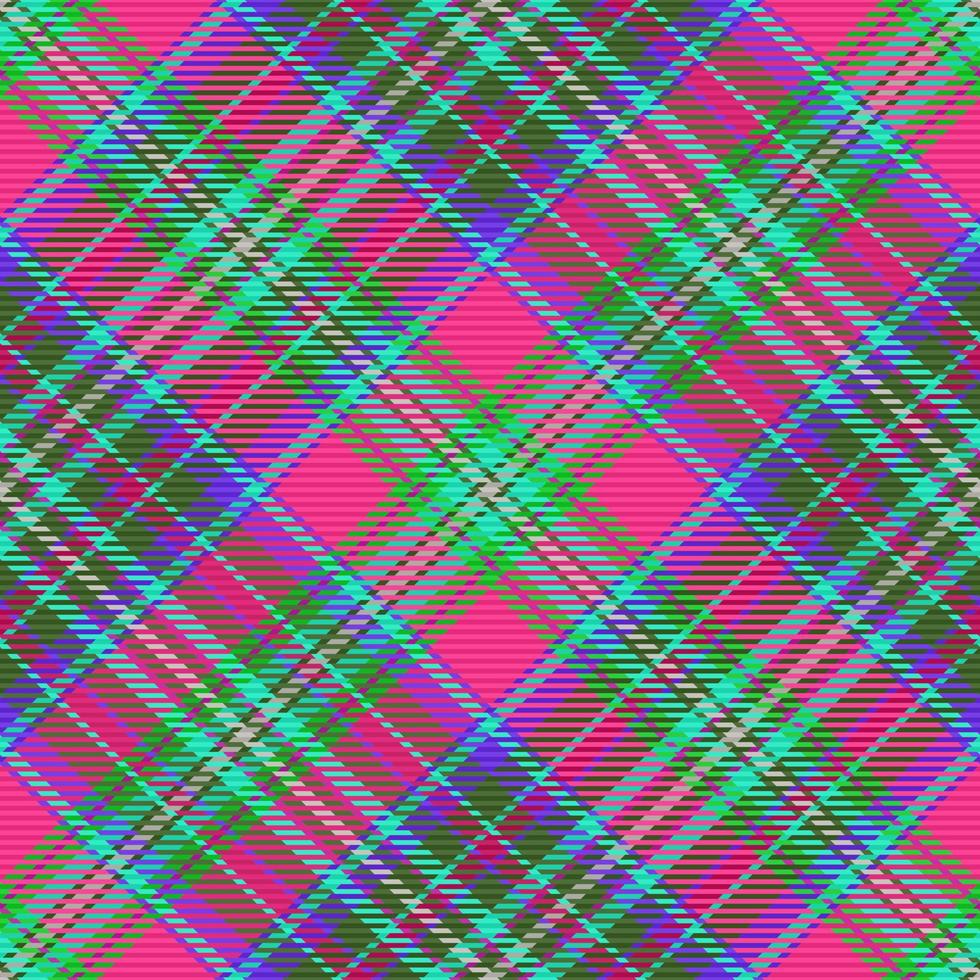 Texture textile seamless. Fabric plaid check. Tartan vector pattern background.