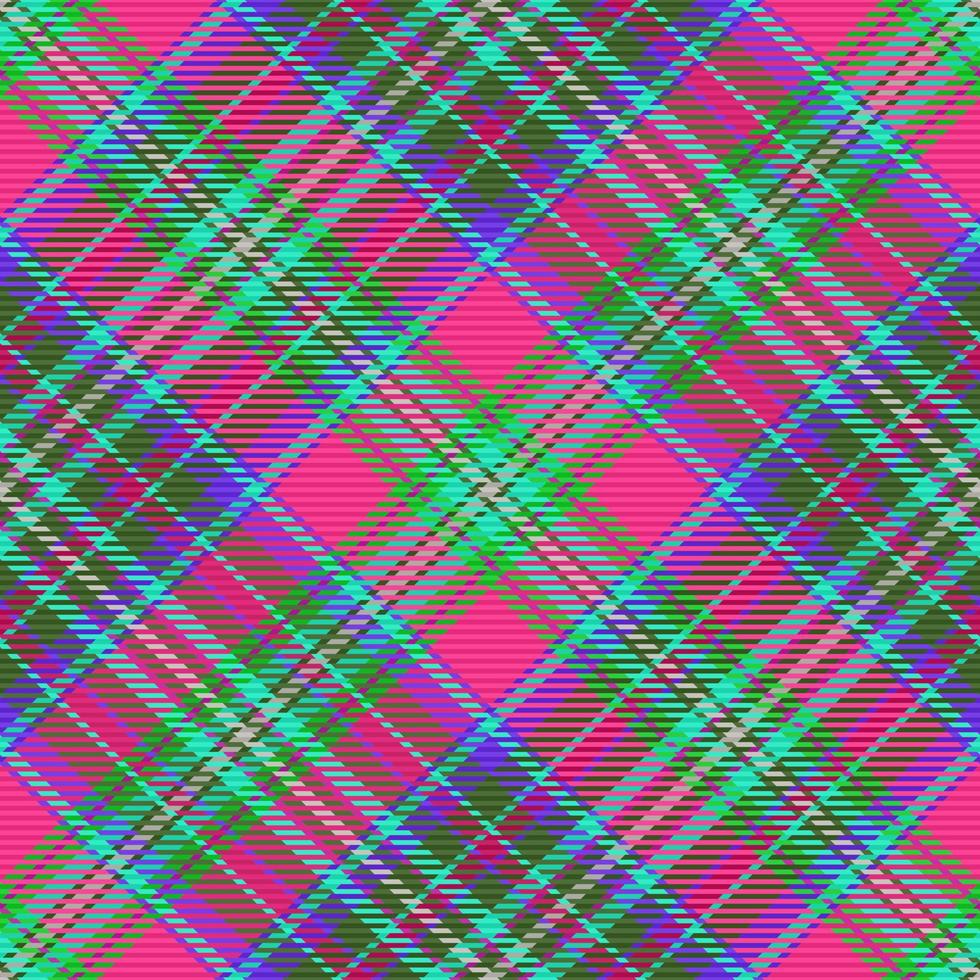 Texture textile seamless. Fabric plaid check. Tartan vector pattern background.