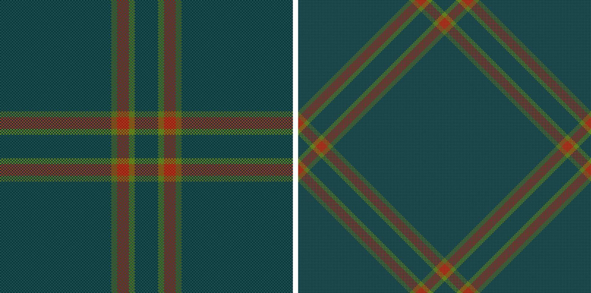 Vector background plaid. Texture check textile. Seamless fabric tartan pattern.