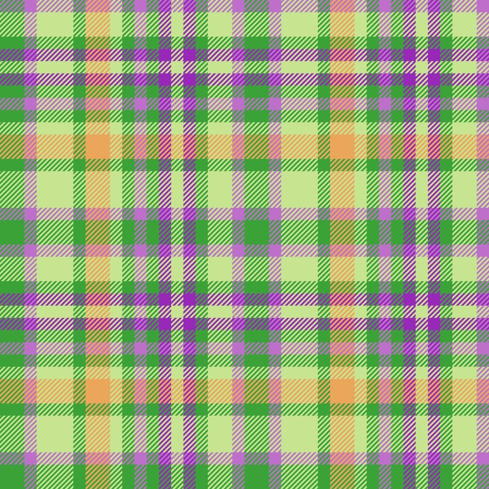 Plaid seamless background. Fabric texture tartan. Textile vector pattern check.