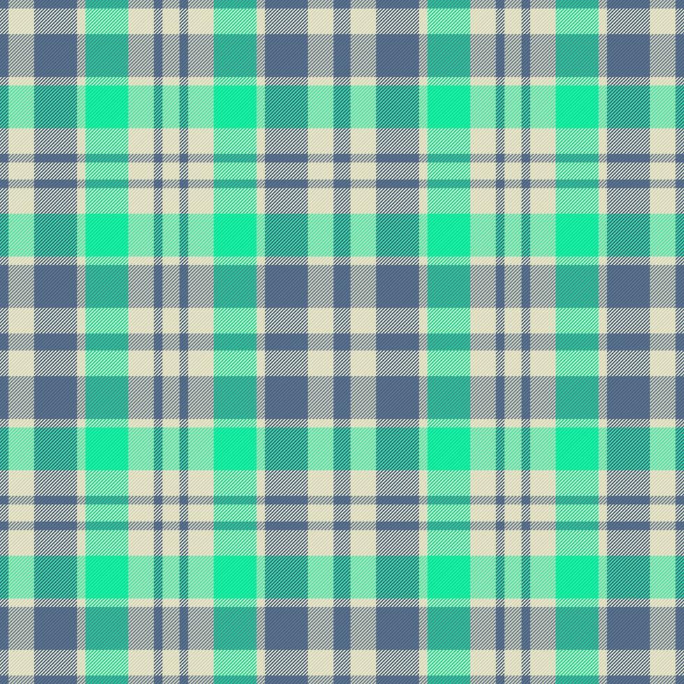 Background check textile. Pattern seamless tartan. Vector plaid fabric texture.