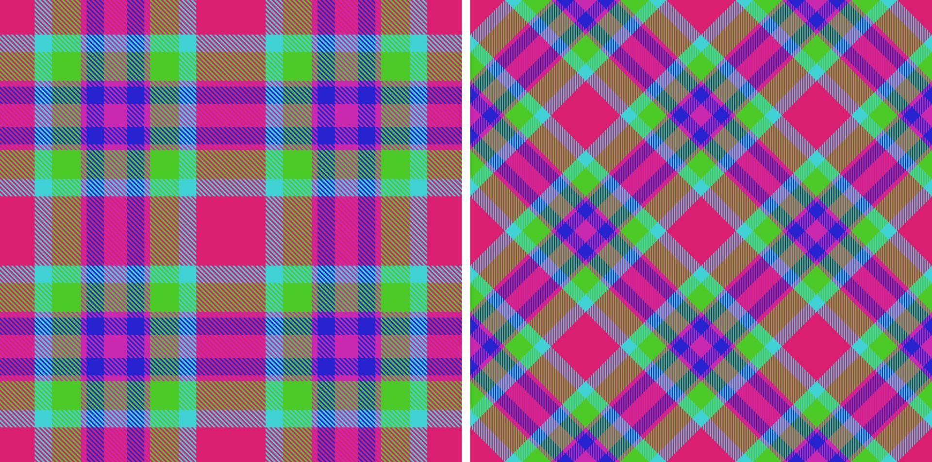 Texture plaid fabric. Background vector check. Pattern textile seamless tartan.