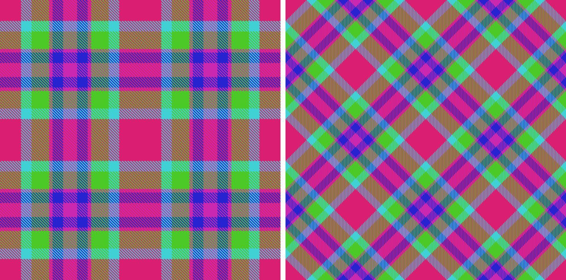 Texture plaid fabric. Background vector check. Pattern textile seamless tartan.