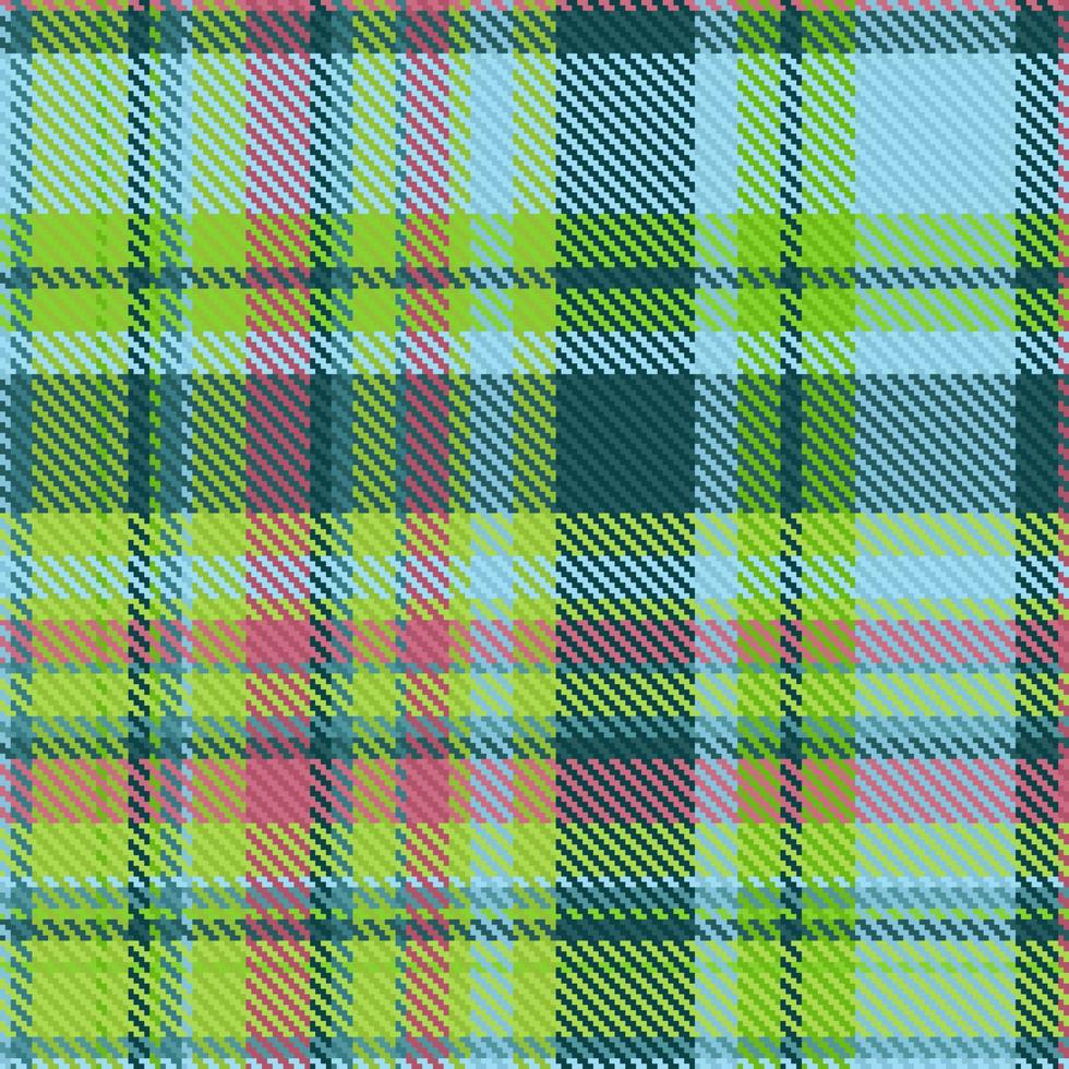 Seamless vector background. Plaid tartan textile. Pattern check texture fabric.