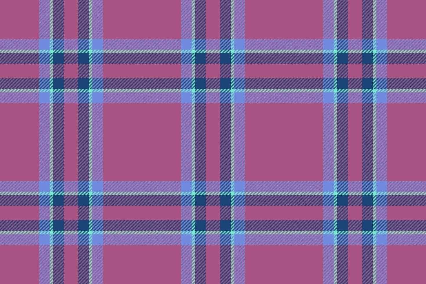 Plaid pattern check. Tartan vector background. Textile fabric seamless texture.
