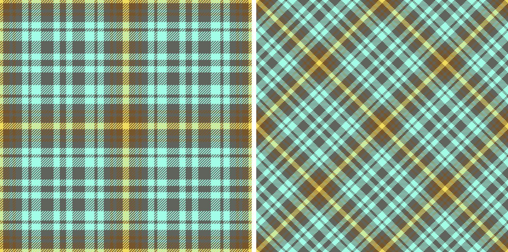 Texture plaid seamless. Fabric pattern textile. Vector check background tartan.