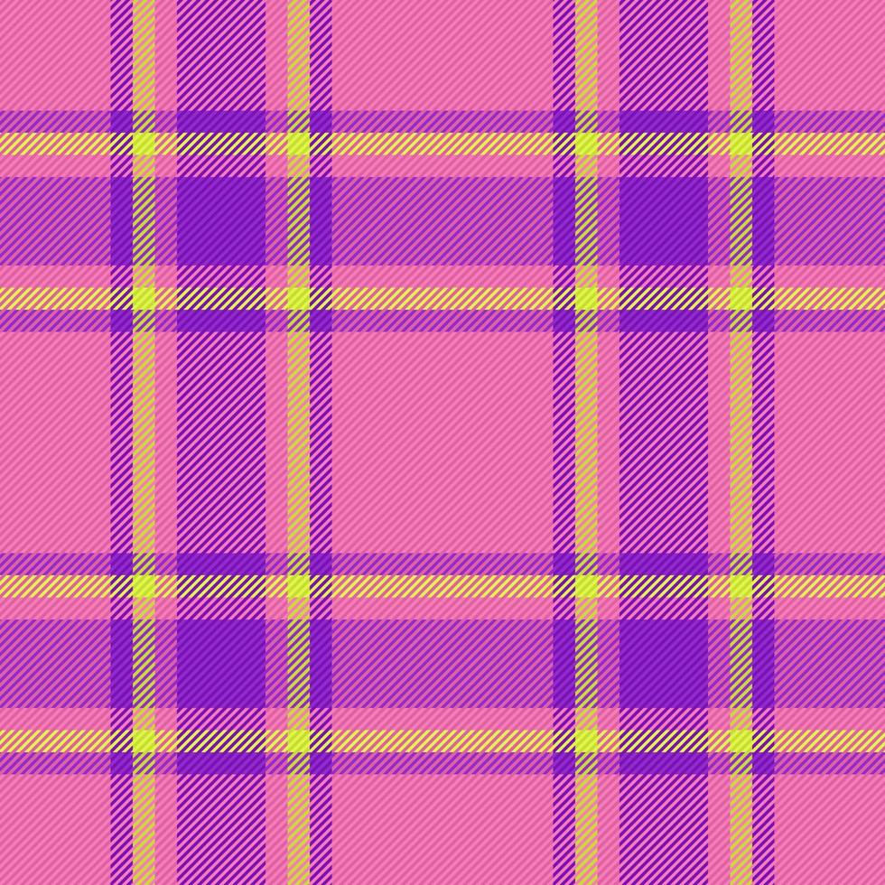 Vector pattern fabric. Textile texture background. Plaid check seamless tartan.