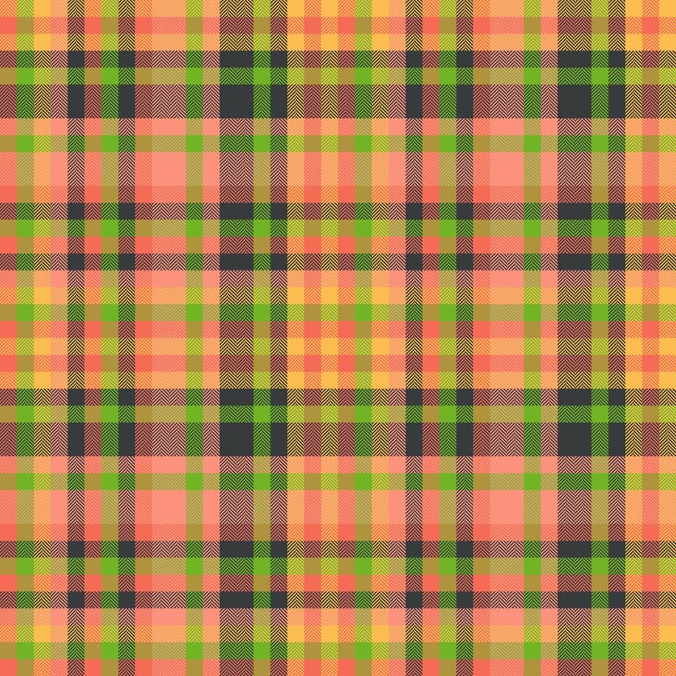 Textile texture vector. Check tartan fabric. Background plaid pattern seamless. vector