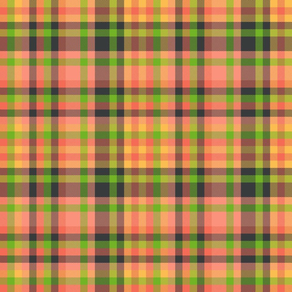 Textile texture vector. Check tartan fabric. Background plaid pattern seamless. vector