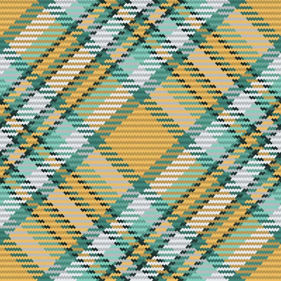 Seamless pattern of scottish tartan plaid. Repeatable background with check fabric texture. Vector backdrop striped textile print.