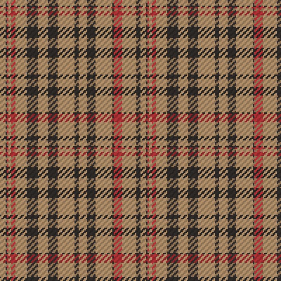 Seamless pattern of scottish tartan plaid. Repeatable background with check fabric texture. Vector backdrop striped textile print.