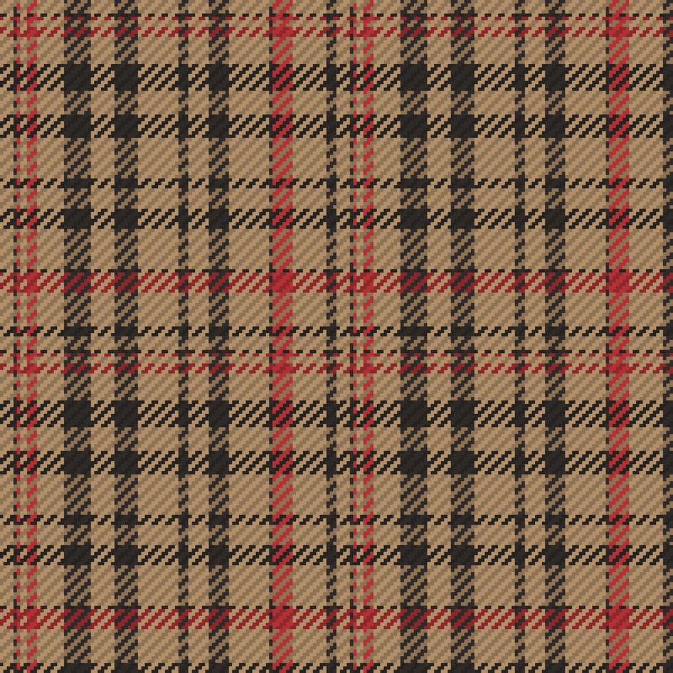 Seamless pattern of scottish tartan plaid. Repeatable background with check fabric texture. Vector backdrop striped textile print.