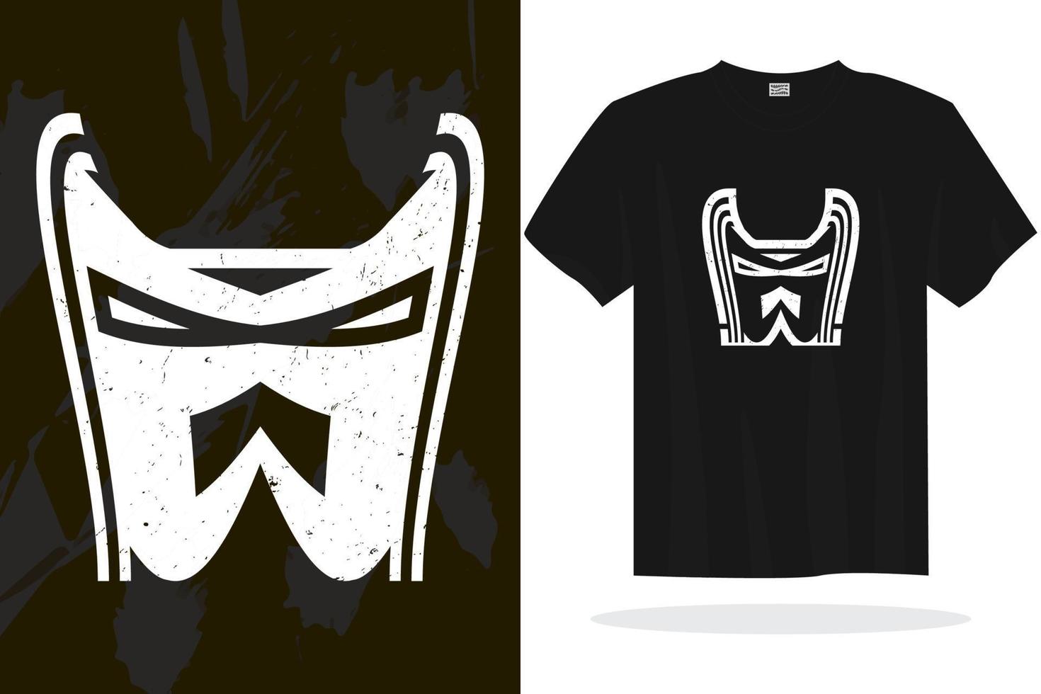 Modern t shirt design with random vector graphics