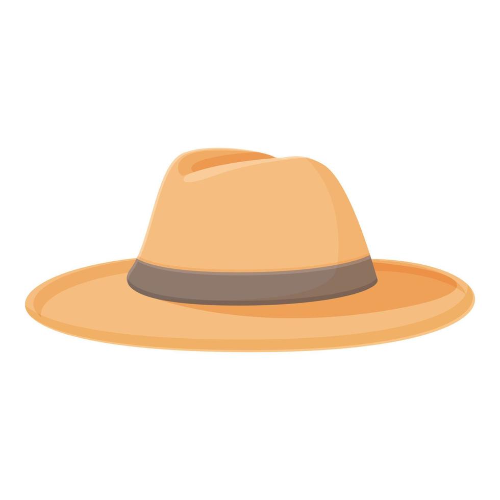 Costume cowboy hat icon cartoon vector. Western rodeo vector