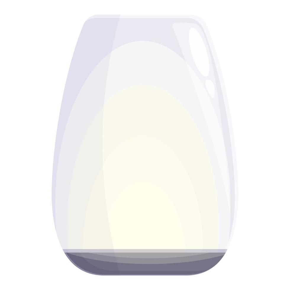 Candle light lamp icon cartoon vector. House design vector