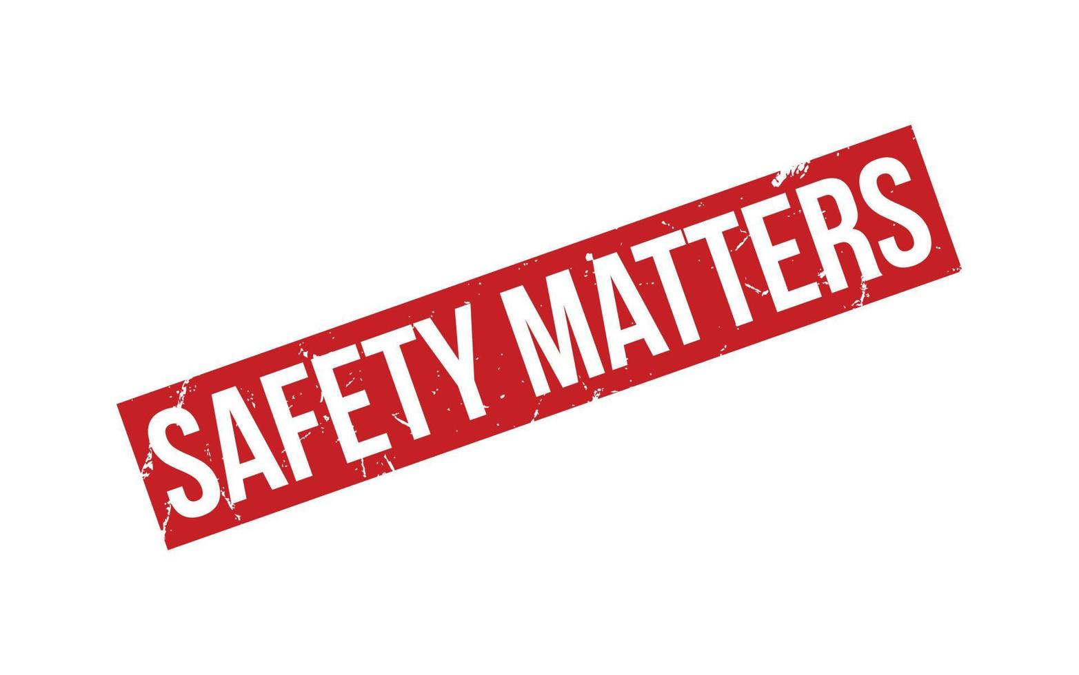 Safety Matters Rubber Stamp Seal Vector 23110467 Vector Art at Vecteezy