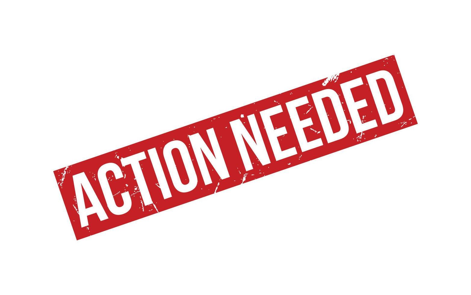 Action Needed Rubber Stamp Seal Vector 23110492 Vector Art at Vecteezy