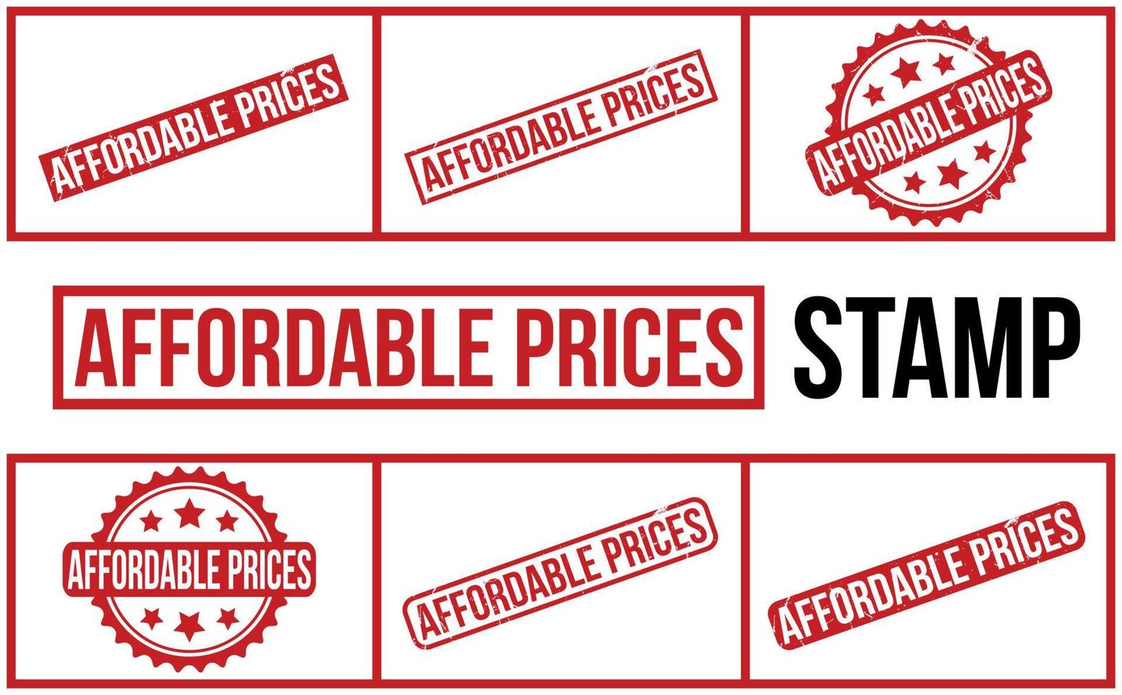 Affordable Prices Rubber Stamp Set Vector