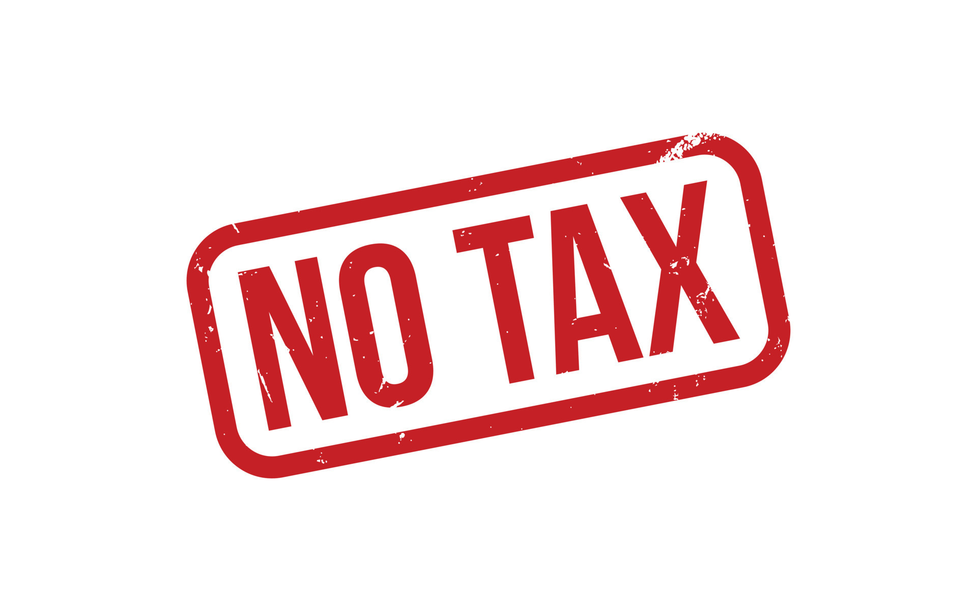 No Tax Rubber Stamp Seal Vector 23110502 Vector Art at Vecteezy