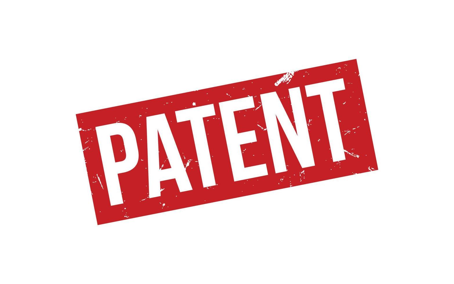 Patent Rubber Stamp Seal Vector