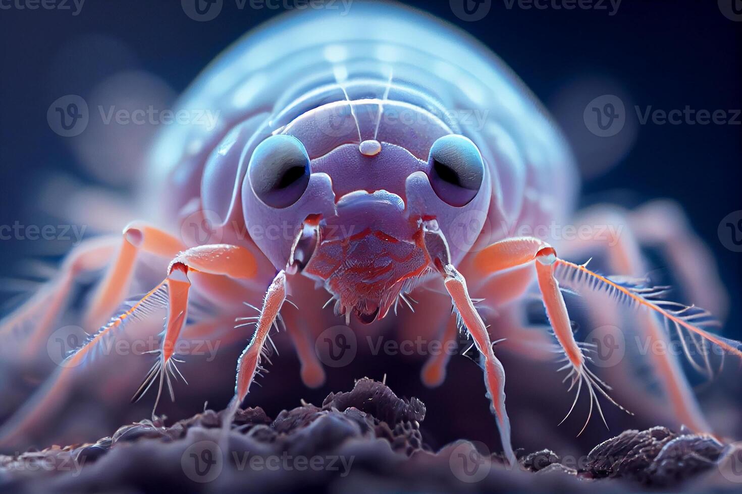 Louse, pubic louse, macro, close-up. photo