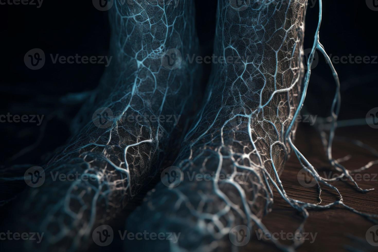 Varicose veins. Generate Ai photo
