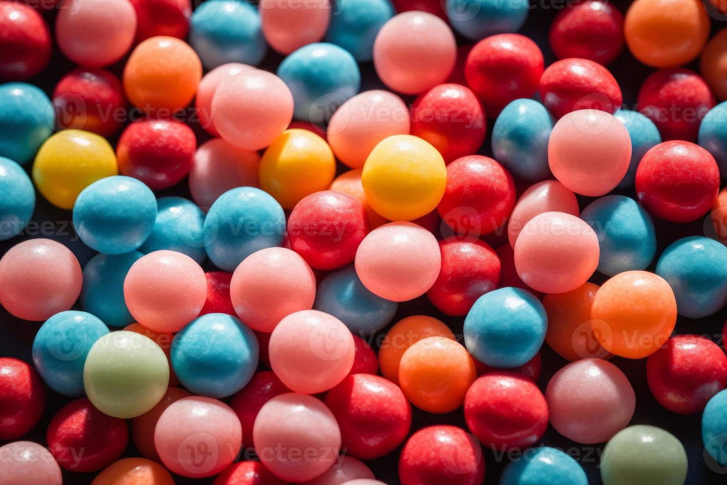 Colorful candy background. Generate Ai photo