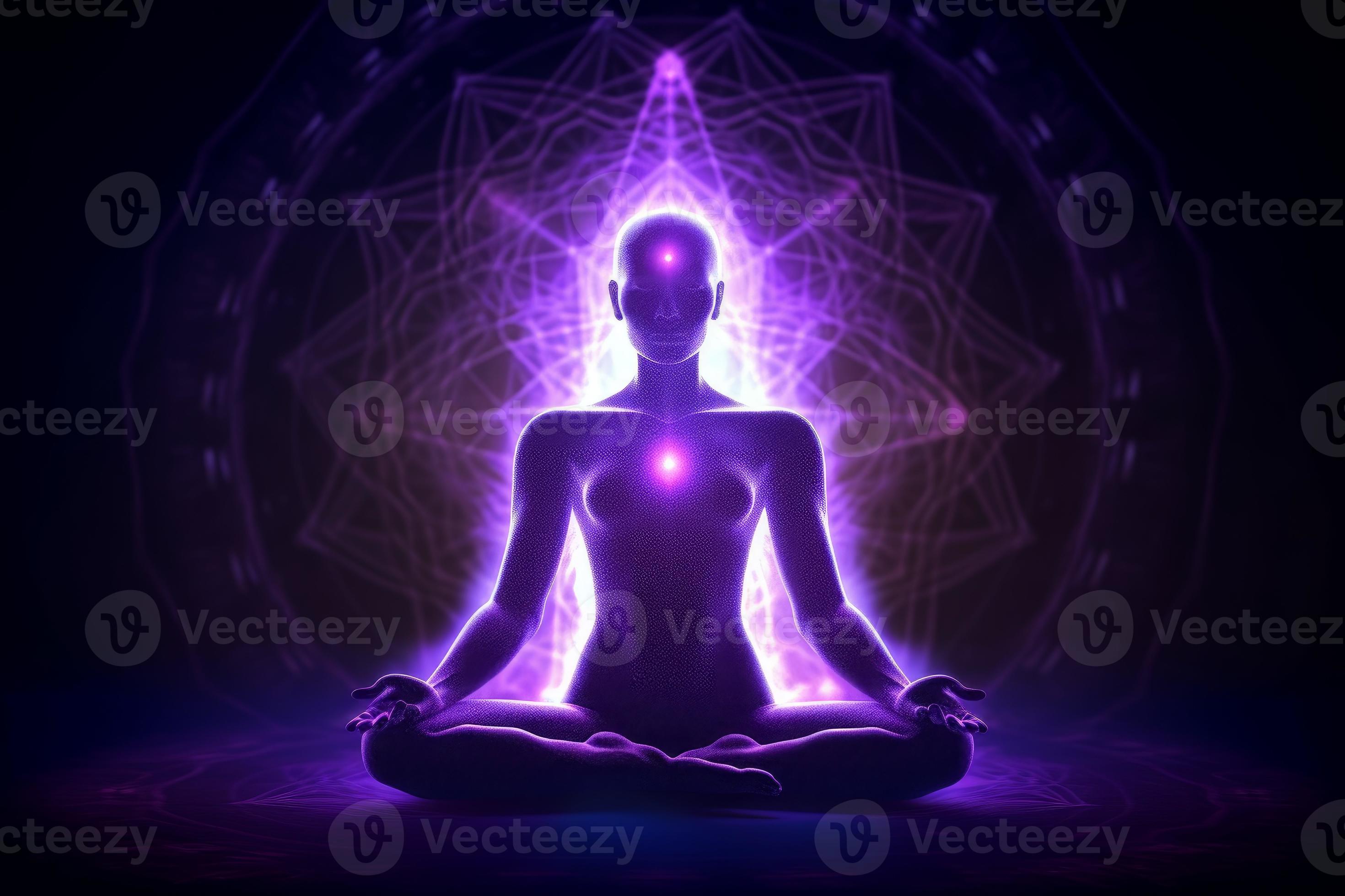 Meditation pose spiritual. Generate Ai 23116308 Stock Photo at Vecteezy